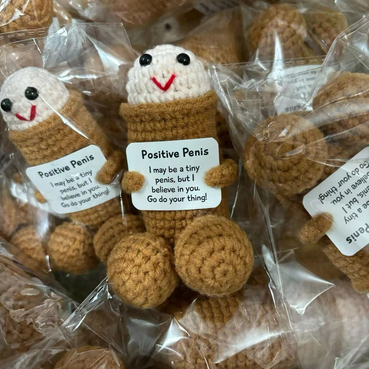🎁Funny Handmade Positive Penis Emotional Support