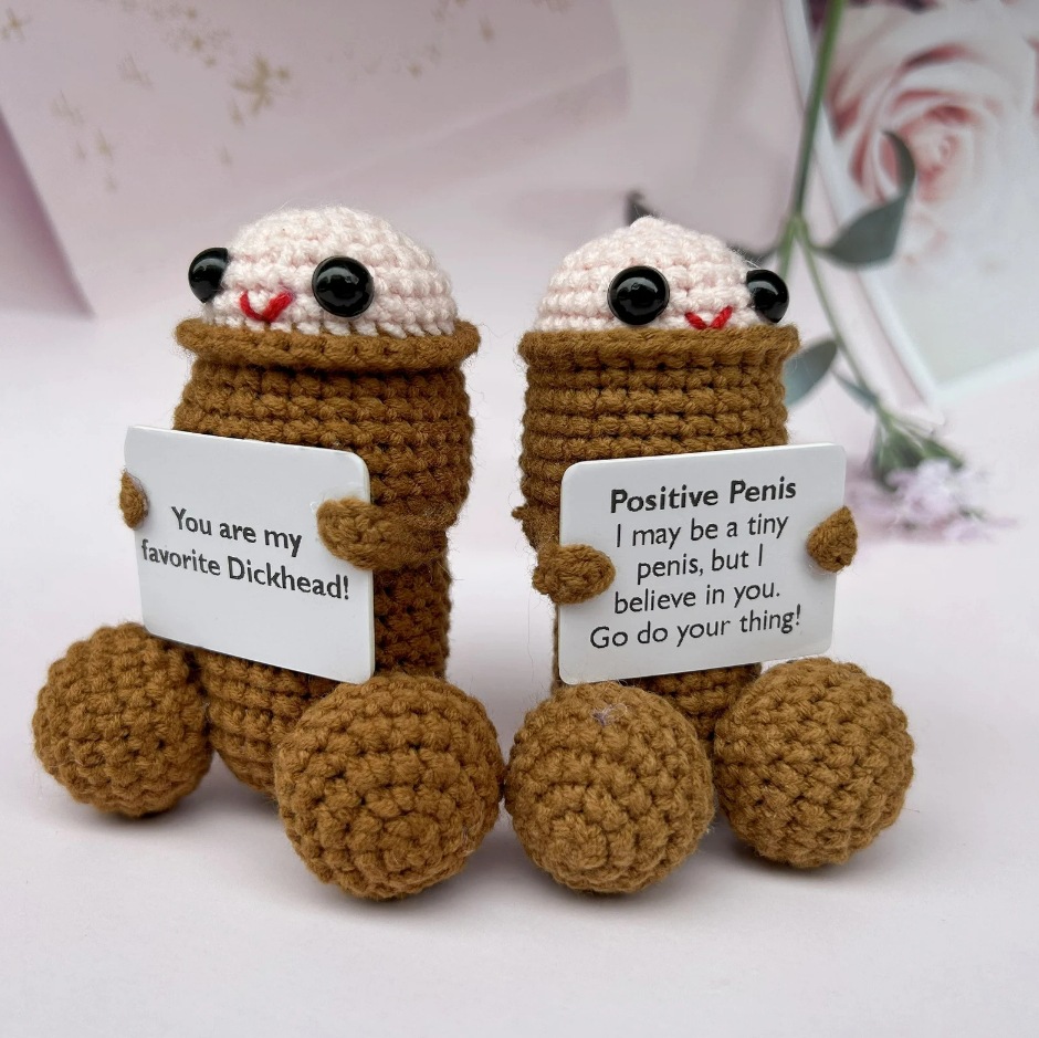 🎁Funny Handmade Positive Penis Emotional Support