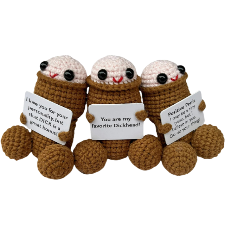 🎁Funny Handmade Positive Penis Emotional Support