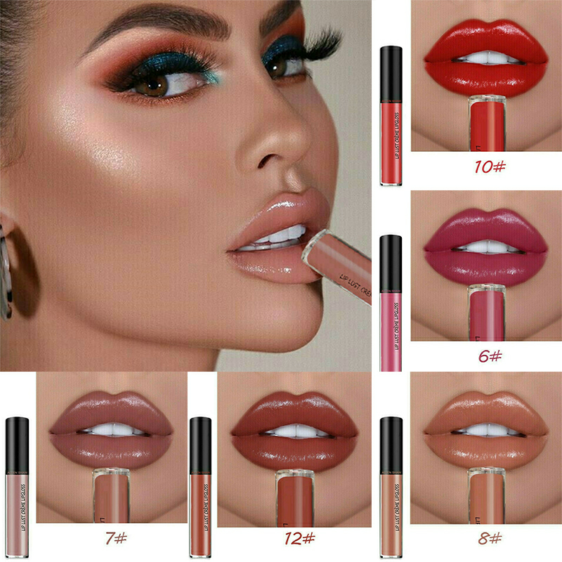 12 Colors Cream Texture Lipstick