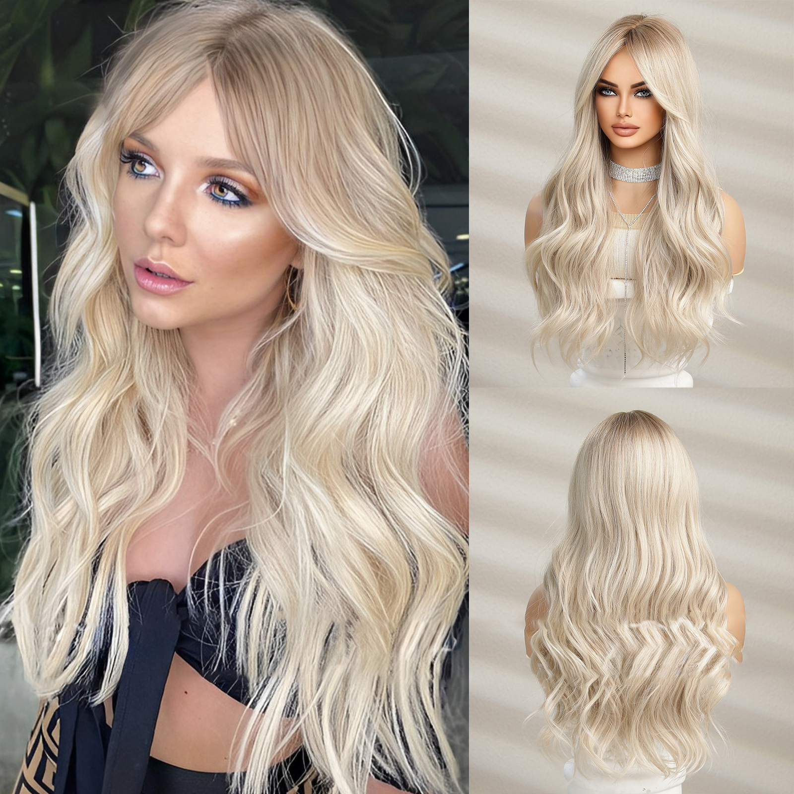 🎁Hot Sale 49% OFF⏳Beautiful Fluffy Long Curly Hair Wig