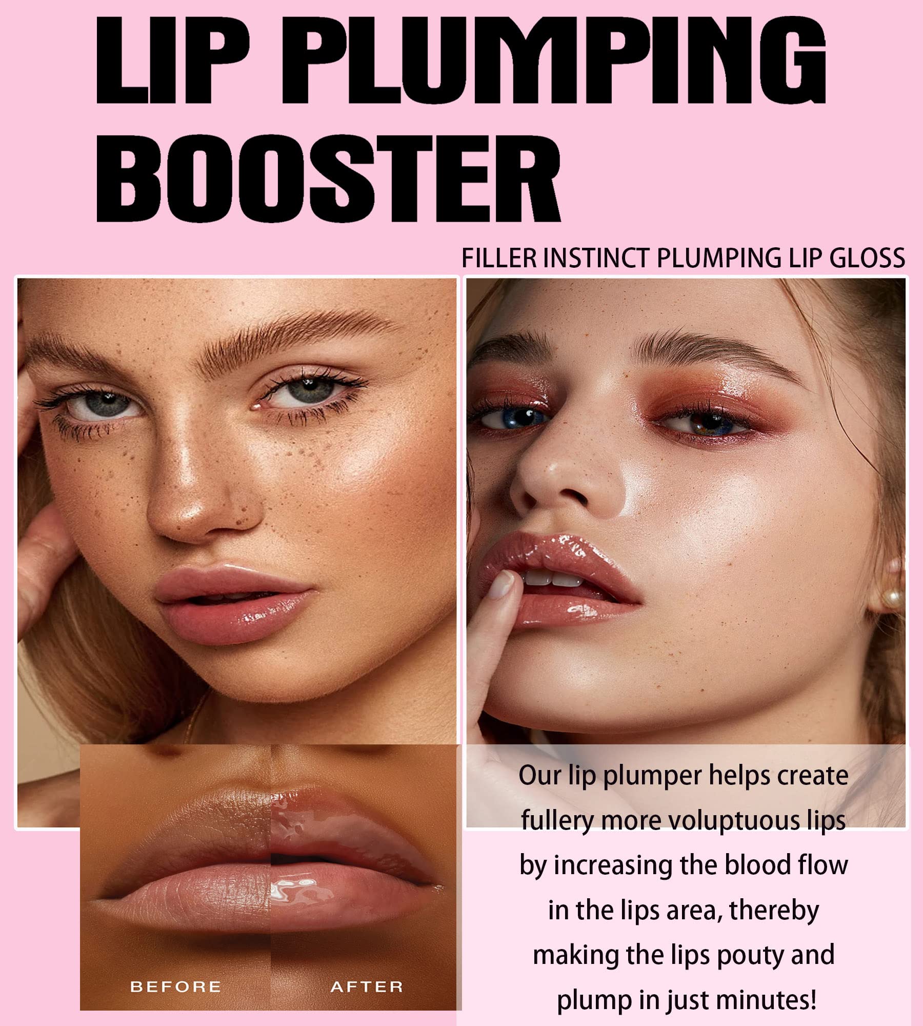 🔥Last Day 49% OFF🔥Lip Plumping Lip Gloss