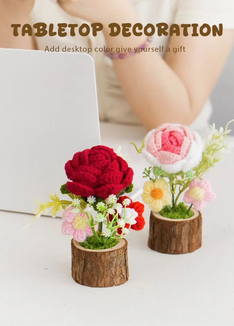 Handmade Crochet Flowers – A Bloom That Lasts Forever✨