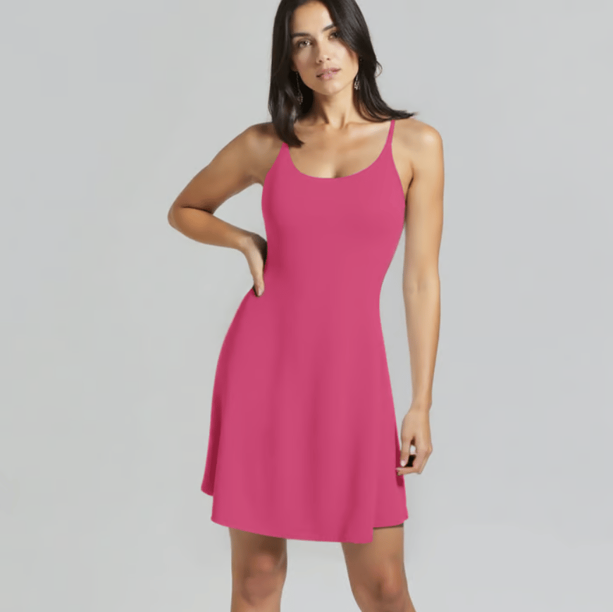 🎁Last Day 🔥The Ultimate Tummy Control Backless Active Dress -Made for Movement & Easy Bathroom Breaks