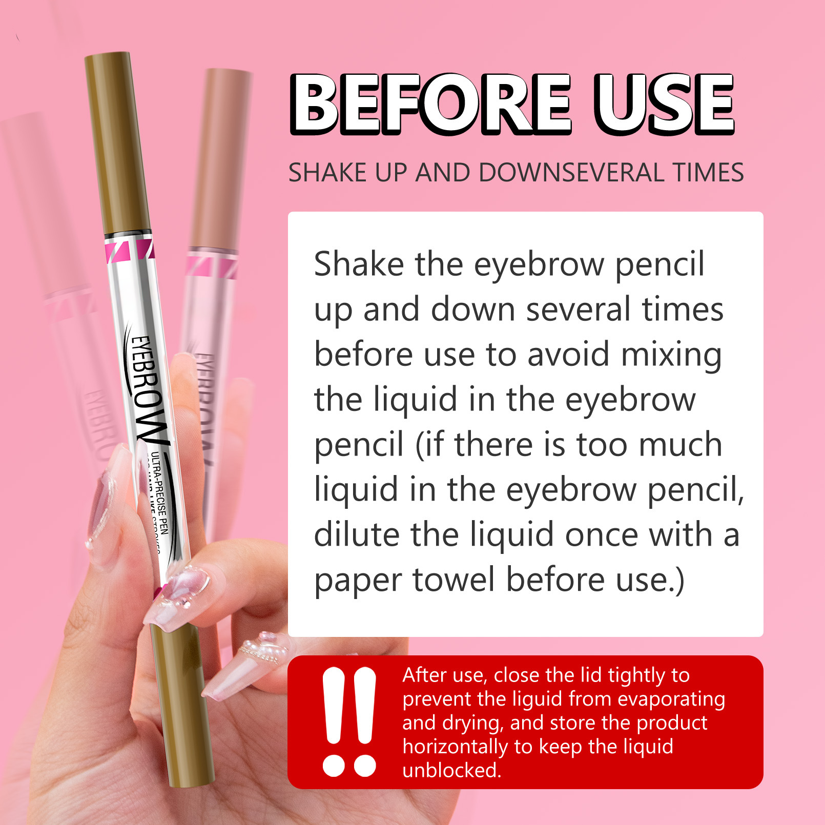 🎉Last Day 49% OFF ✨-3D Waterproof Microblading Eyebrow Pen