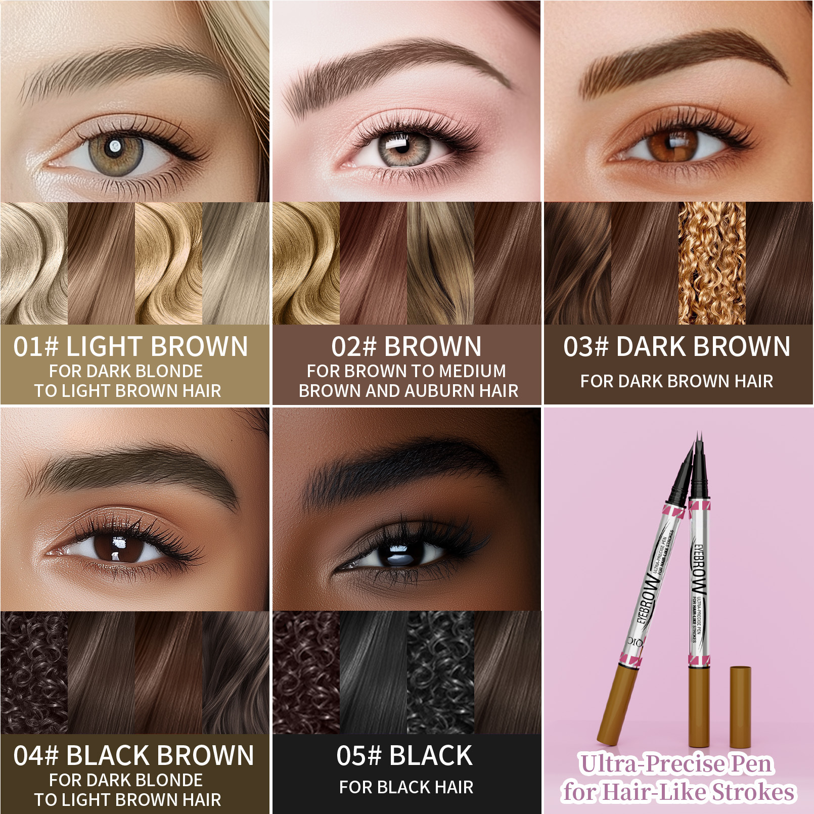 🎉Last Day 49% OFF ✨-3D Waterproof Microblading Eyebrow Pen