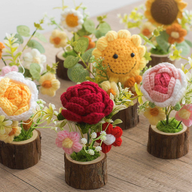 Handmade Crochet Flowers – A Bloom That Lasts Forever✨