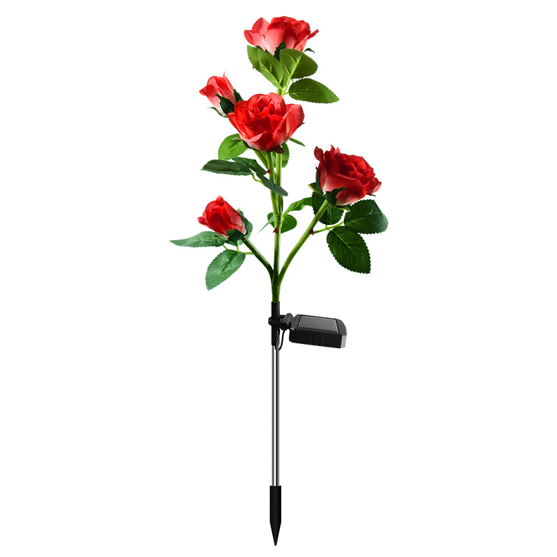 🔥Hot Sale-50% OFF🔥Outdoor Solar Rose Light 🌷