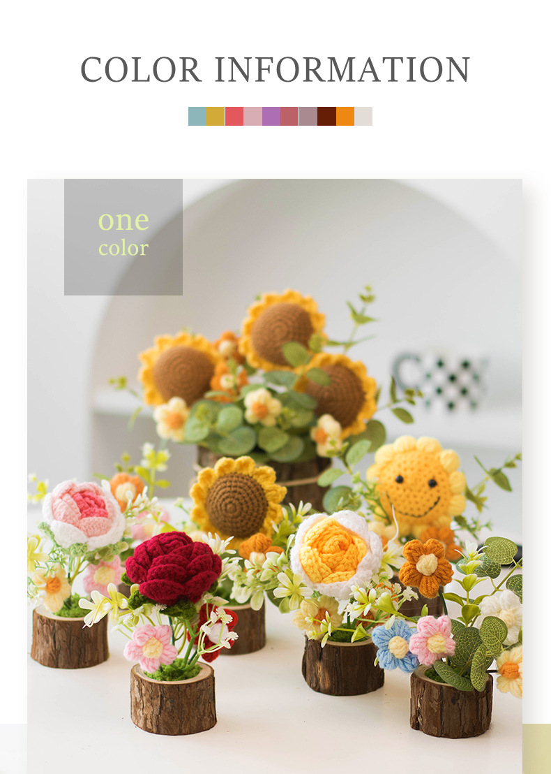 Handmade Crochet Flowers – A Bloom That Lasts Forever✨