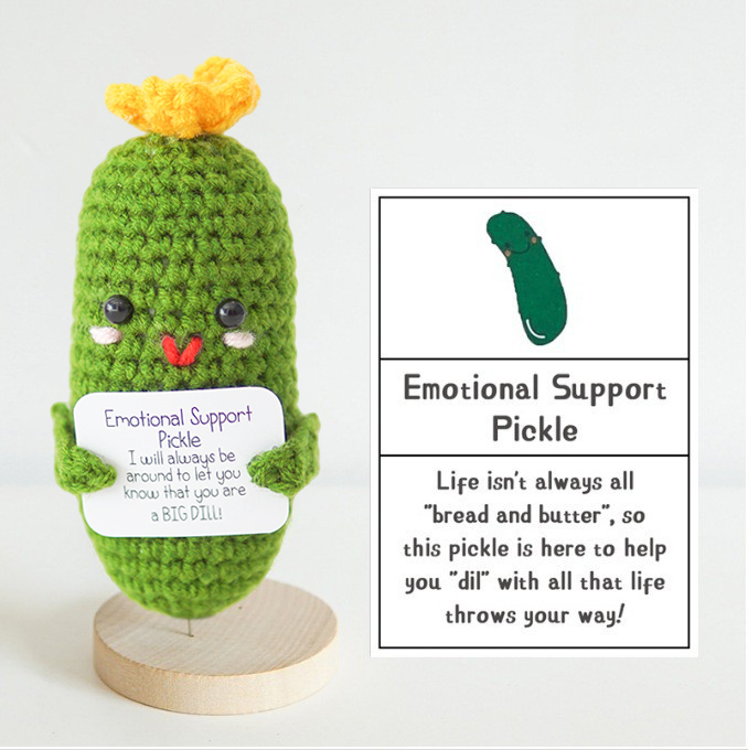 Handmade Emotional Support Gift - Pickled Cucumber