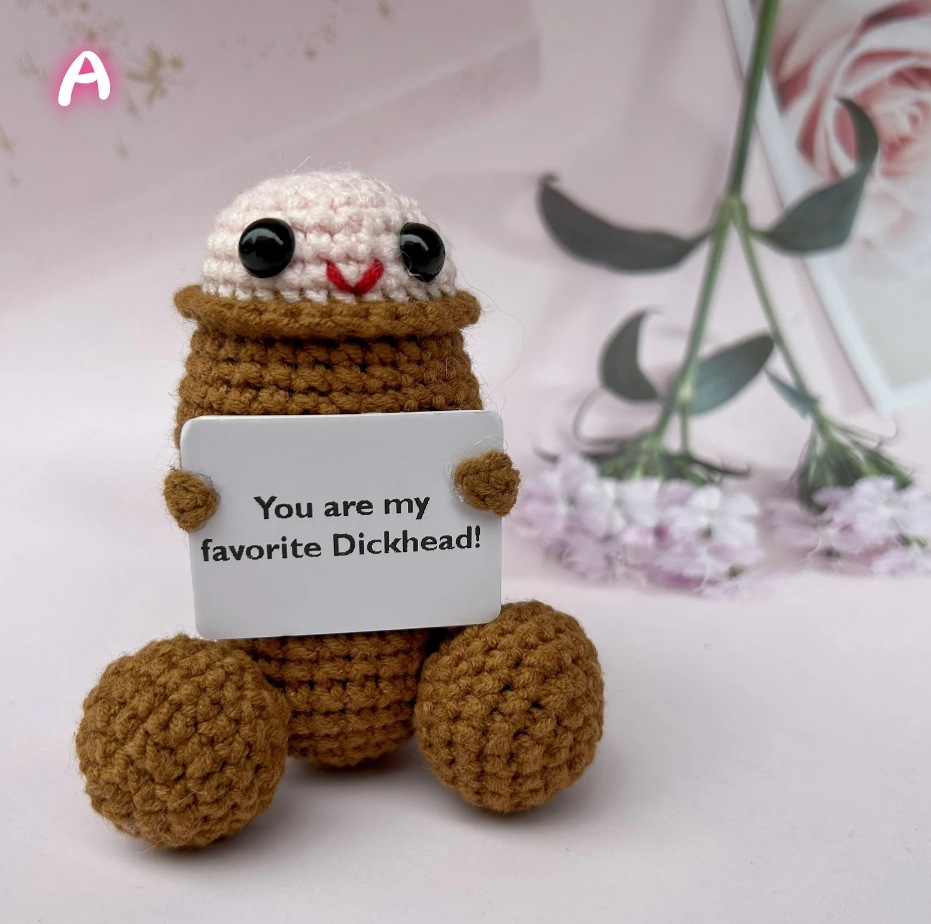 🎁Funny Handmade Positive Penis Emotional Support