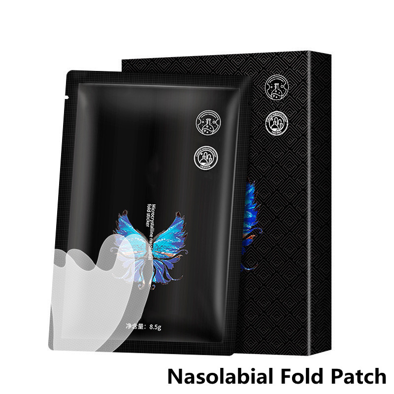 Microcrystalline Anti-Aging Lift Mask for Nasolabial Folds, Crow's Feet, and Forehead Wrinkles