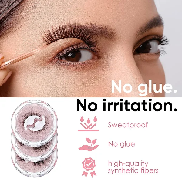 🔥ONLY $9.99🔥Reusable Self Adhesive Eyelashes