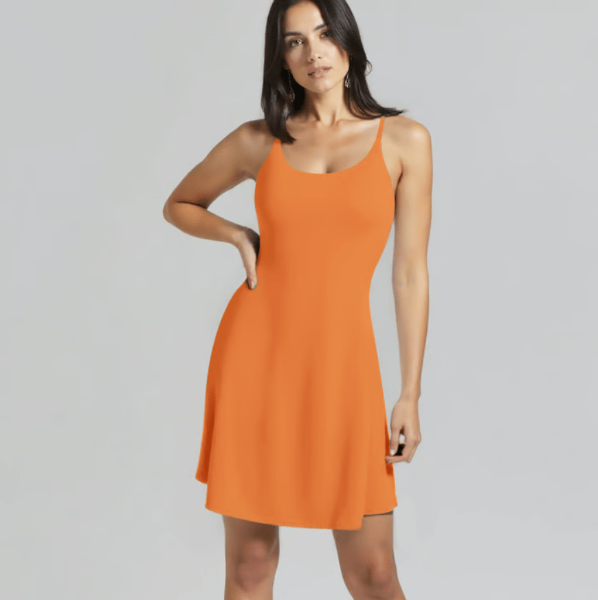 🎁Last Day 🔥The Ultimate Tummy Control Backless Active Dress -Made for Movement & Easy Bathroom Breaks