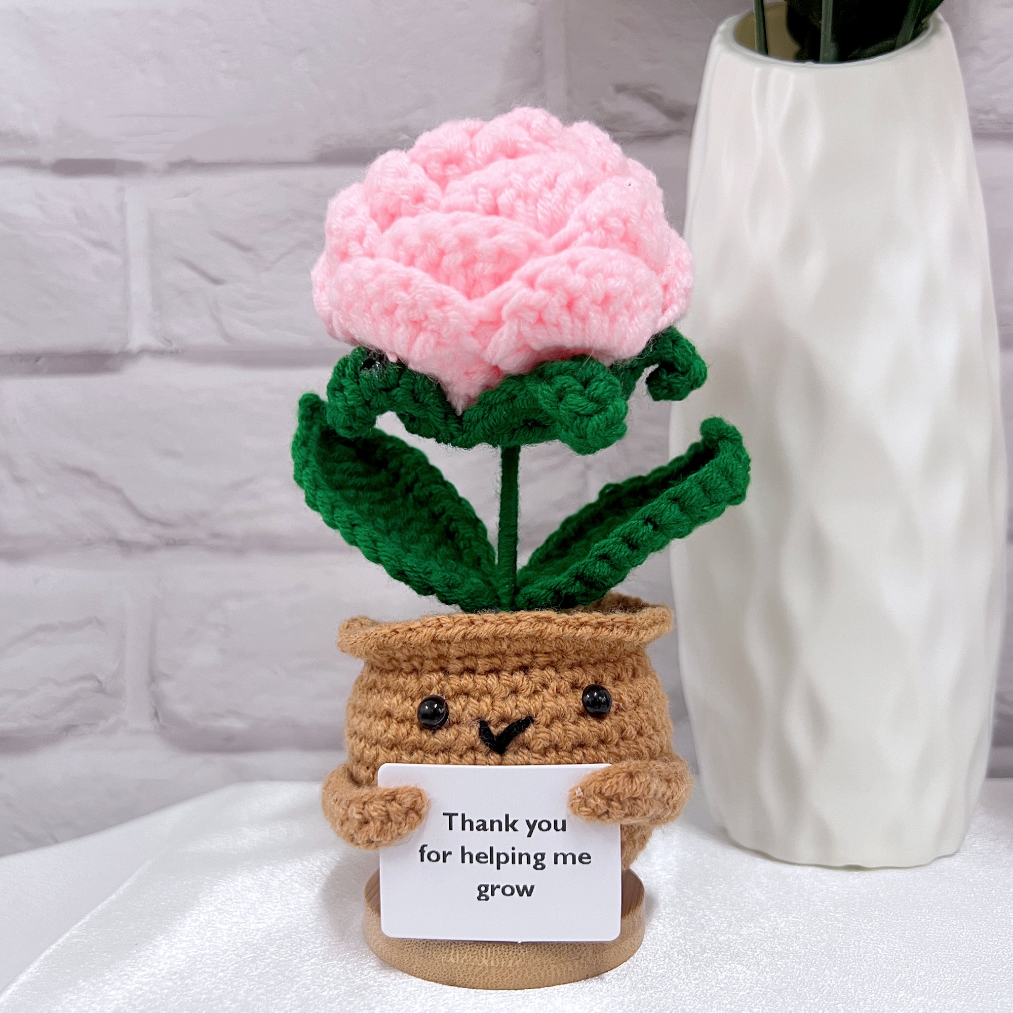 Handmade Crochet Sunflower Plants