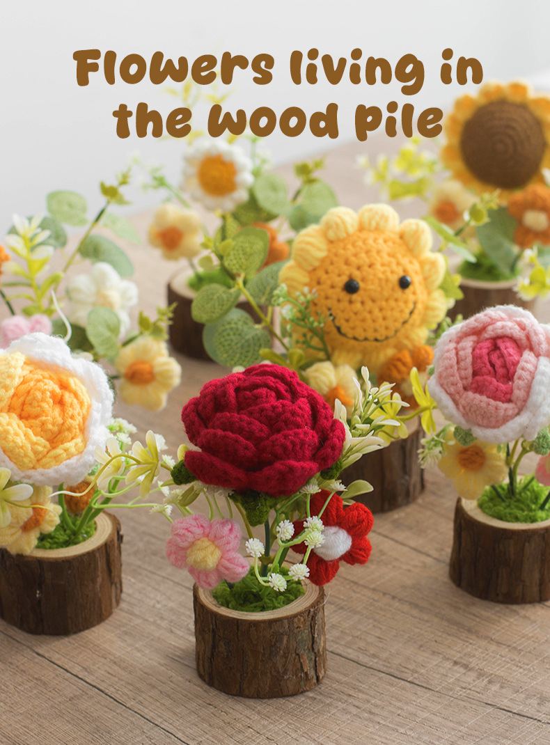 Handmade Crochet Flowers – A Bloom That Lasts Forever✨