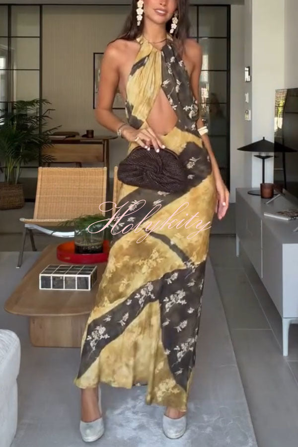 Mirina Hollow Crochet Knit Pearl Trim Heart Collar Crop Vacation Tank