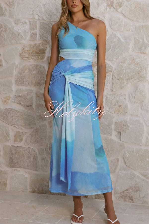 Funny Poker Summer Satin Unique Print Button Down Oversized Blouse