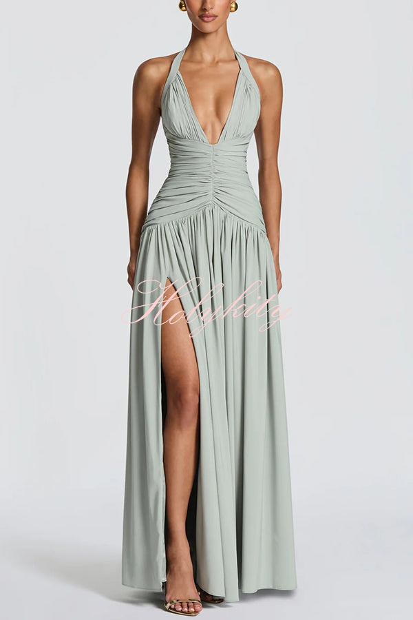 Mirina Hollow Crochet Knit Pearl Trim Heart Collar Crop Vacation Tank