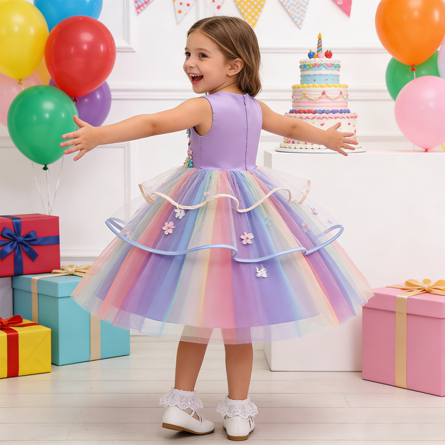 Personalized Girl Unicorn Tutu Dress| Dress50