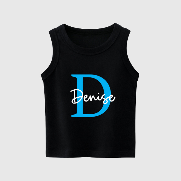 Personalized Girls Youth Initial Tank| Cloth140
