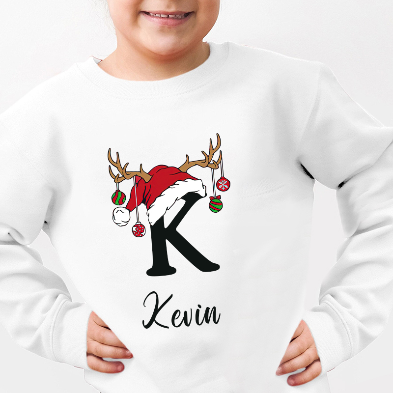 Personalized Kids Christmas Sweatshirt| Cloth89