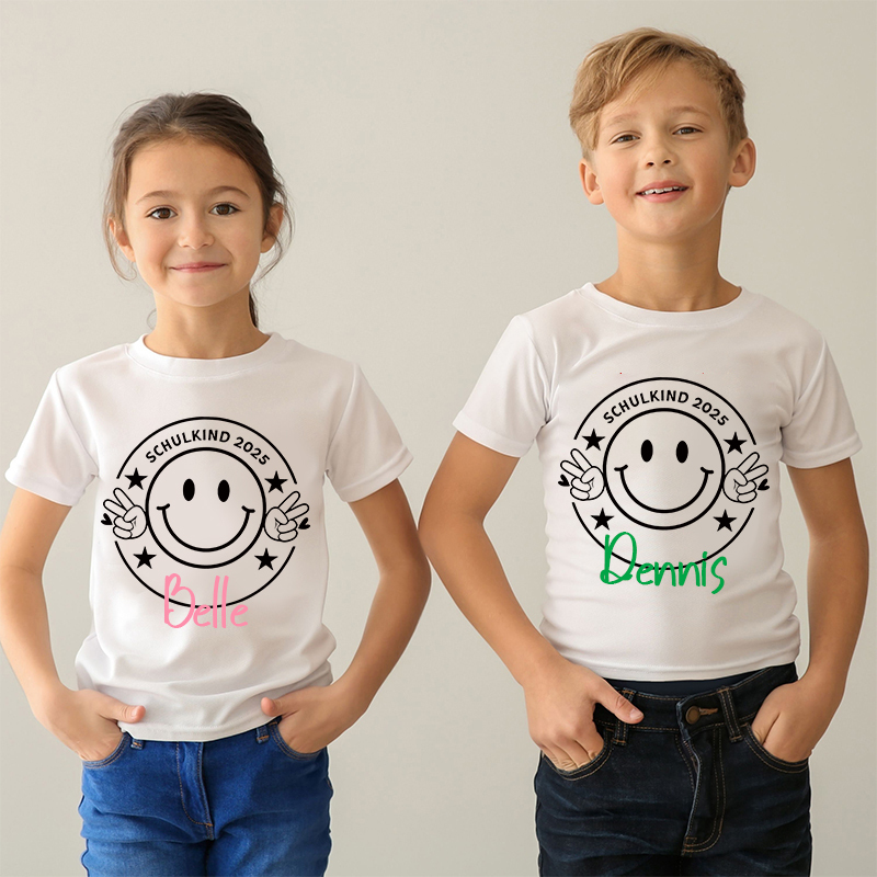 Personalized Kids Back To School Name T-Shirt| Cloth1479