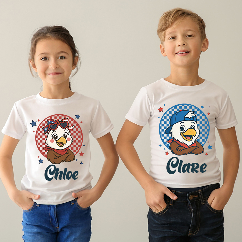 Personalized Kid 4th Of July Independence T-Shirt| Cloth1457