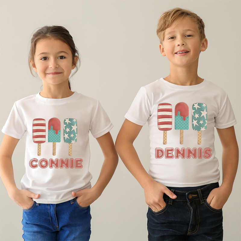 Personalized Kid 4th Of July Independence T-Shirt| Cloth1459