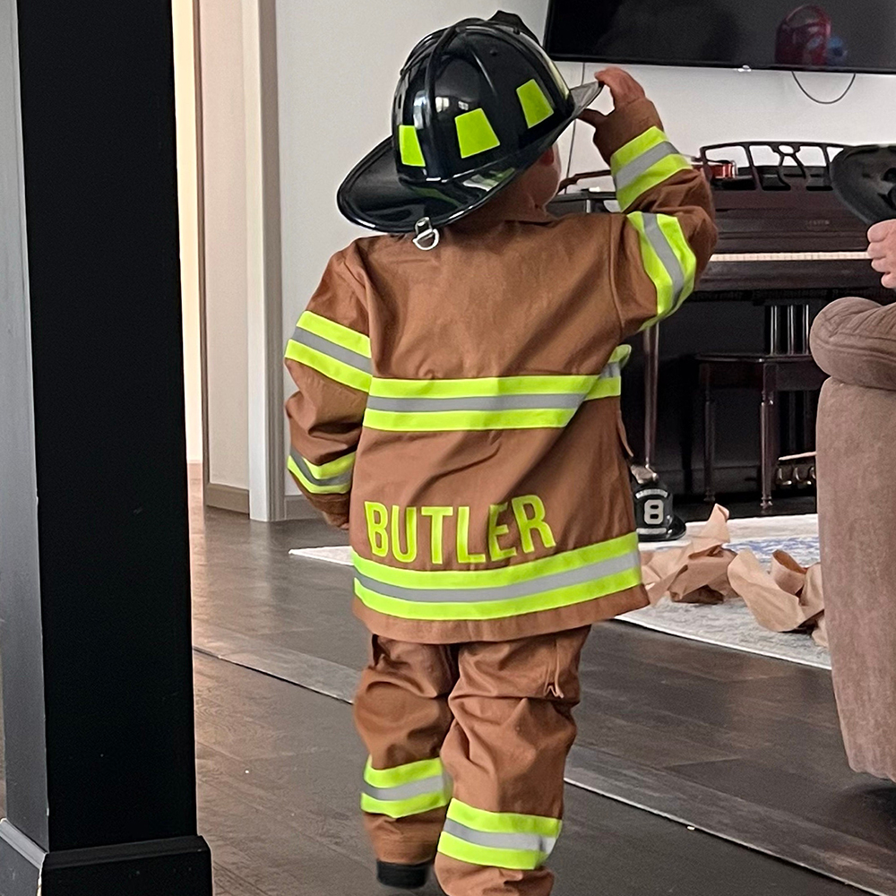 PersonalizedKids Halloween Firefighter Costume Outfits| Cloth239
