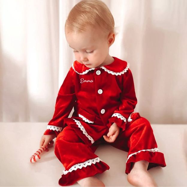 Personalized Kids Christmas Outfit| Cloth30