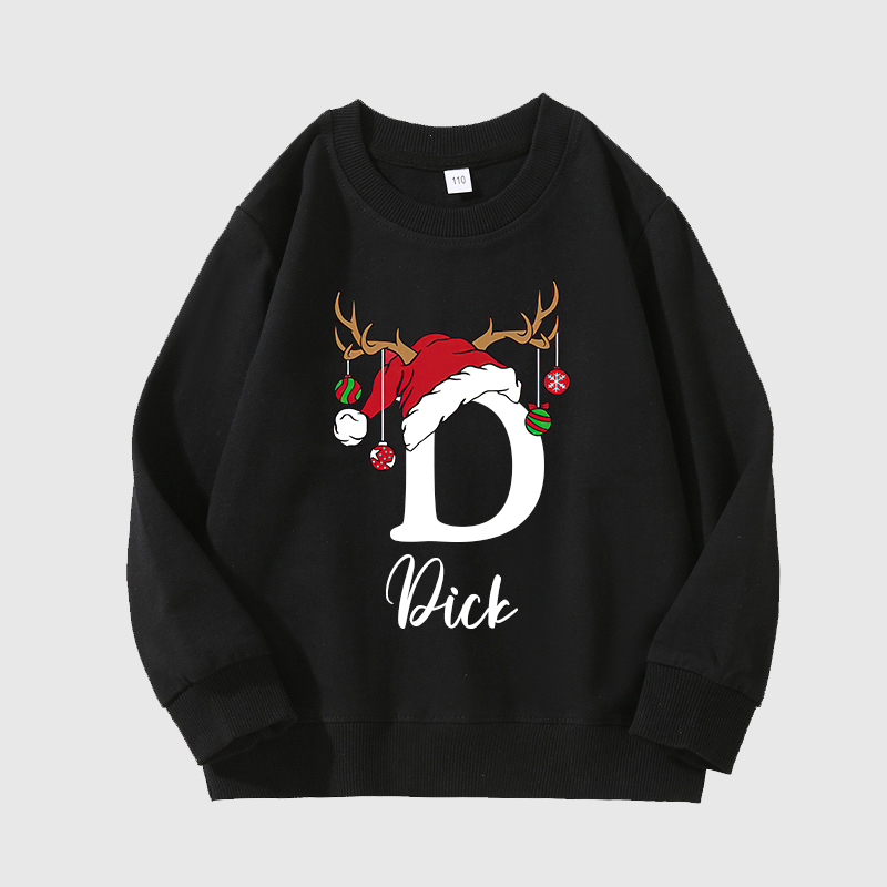 Personalized Kids Christmas Sweatshirt| Cloth89