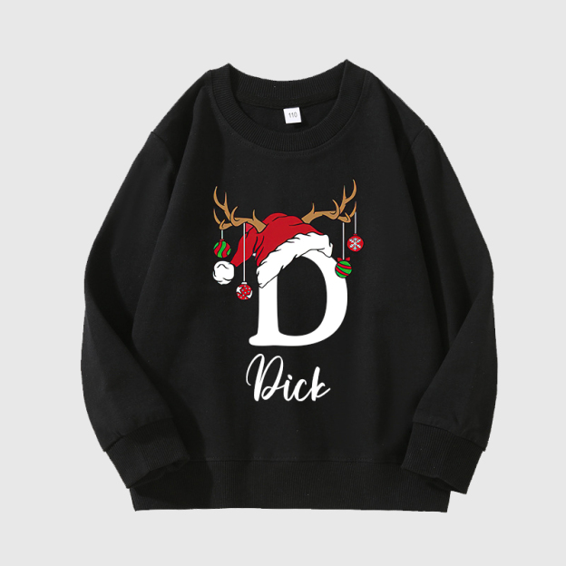 Personalized Kids Christmas Sweatshirt| Cloth89