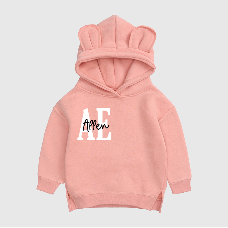 Personalized Kids Unisex Bear Hoodie| Cloth100