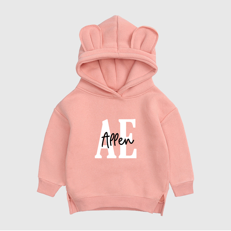 Personalized Kids Unisex Bear Hoodie| Cloth102