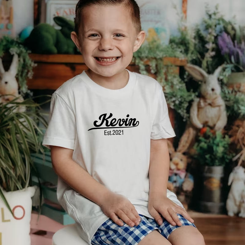 Personalised Daddy and Baby Matching T-shirt| | Match01