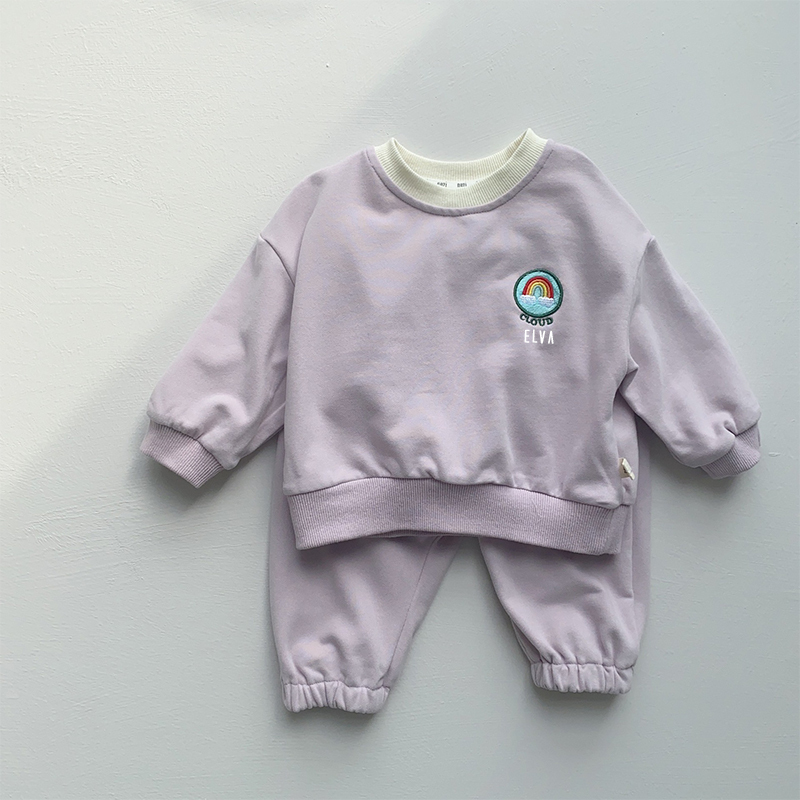 Personalized Kids Bear Sweatshirt Set| Cloth59