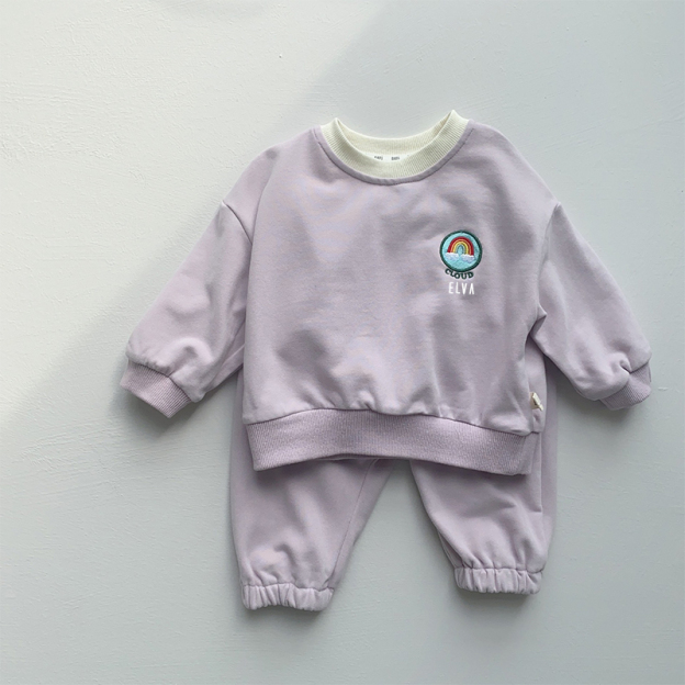 Personalized Kids Bear Sweatshirt Set| Cloth59