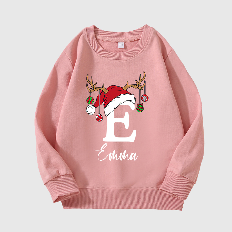 Personalized Kids Christmas Sweatshirt| Cloth89
