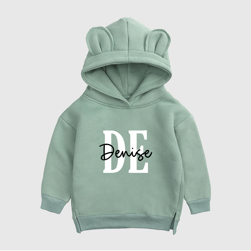 Personalized Kids Unisex Bear Hoodie| Cloth102