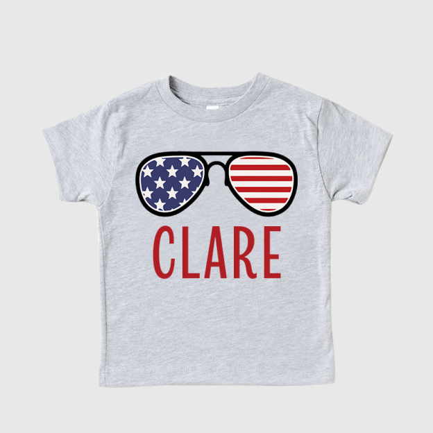 Personalized Kid 4th Of July Independence T-Shirt| Cloth1454