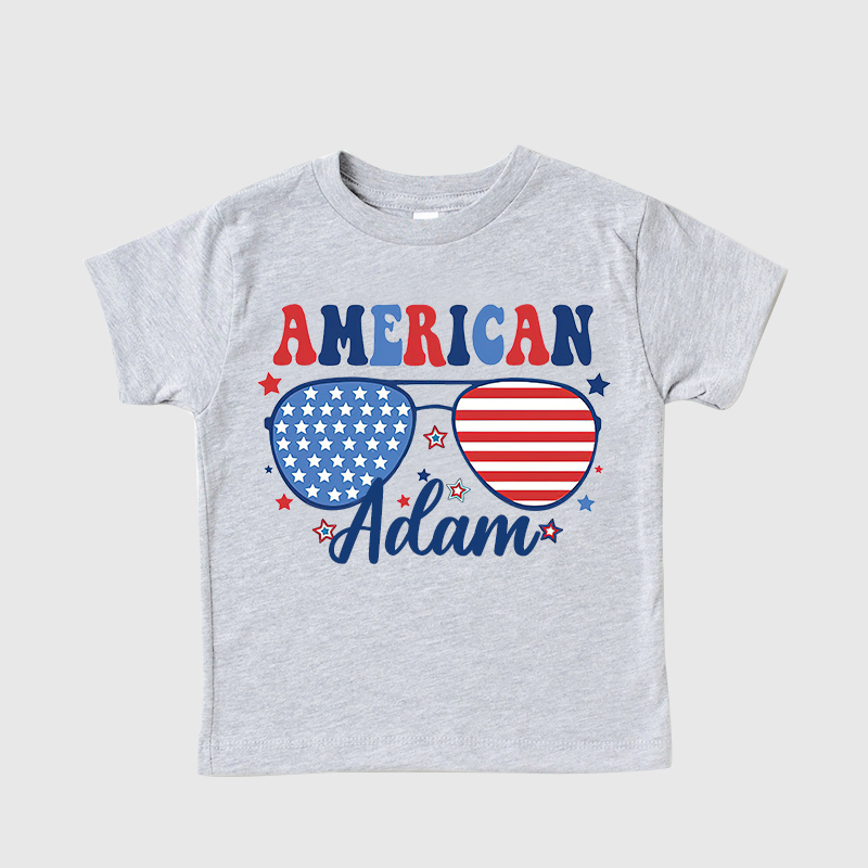Personalized Kid 4th Of July Independence T-Shirt| Cloth1455