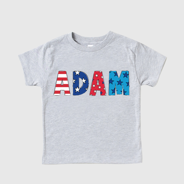 Personalized Kid 4th Of July Independence T-Shirt| Cloth1462