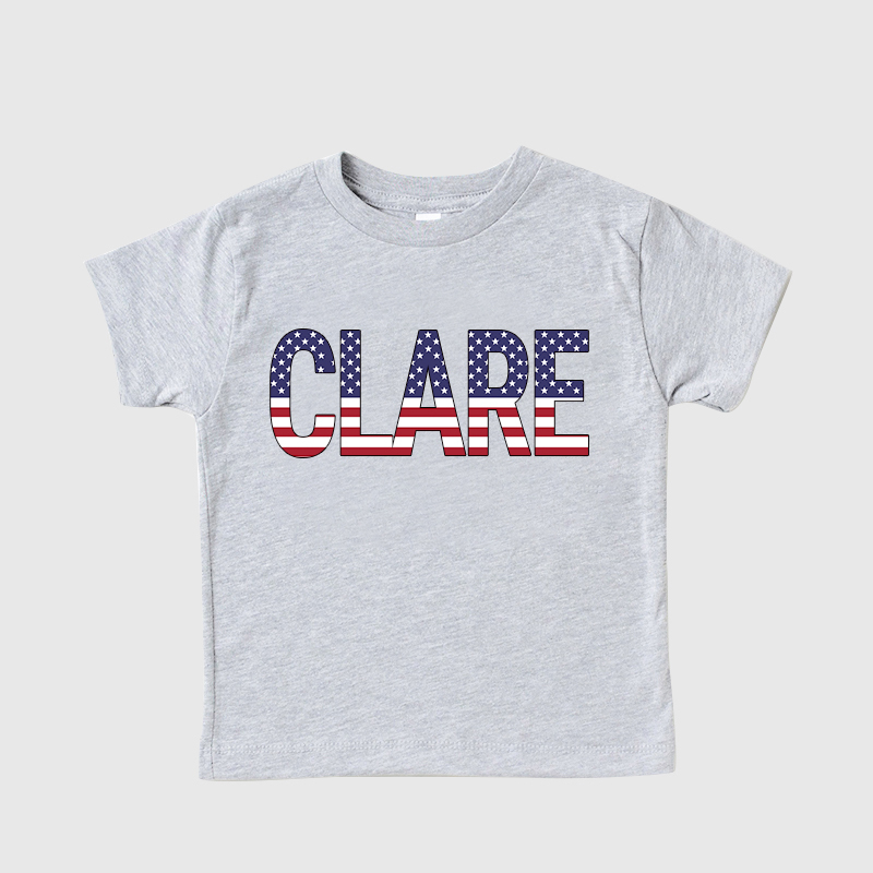 Personalized Kid 4th Of July Independence T-Shirt| Cloth1467