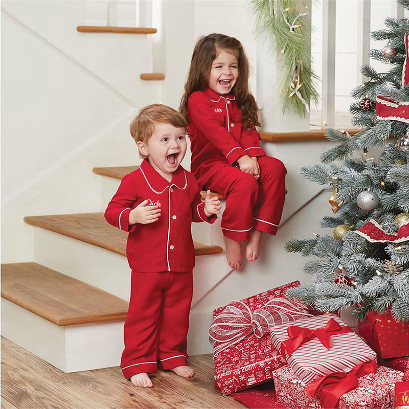 Personalized Kids Christmas Pajamas| Cloth47