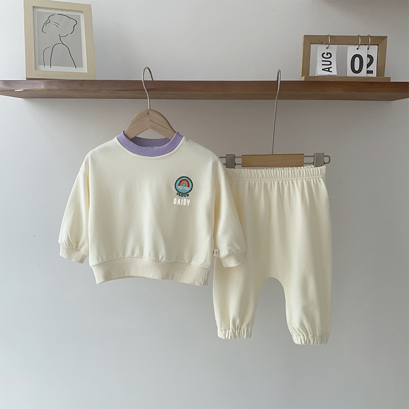 Personalized Kids Bear Sweatshirt Set| Cloth59