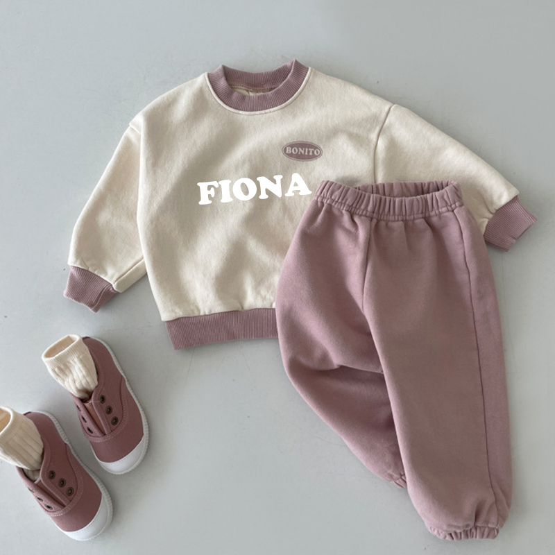 Personalized Kids Sweatshirt Set| Cloth60