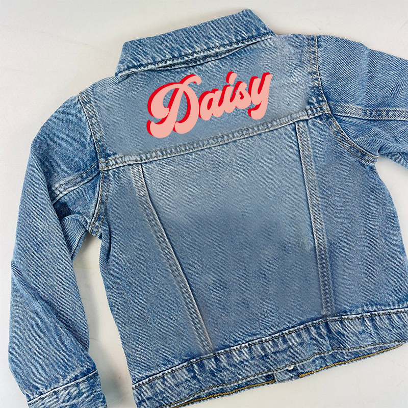 Personalized Girls Denim Jackets | Cloth61