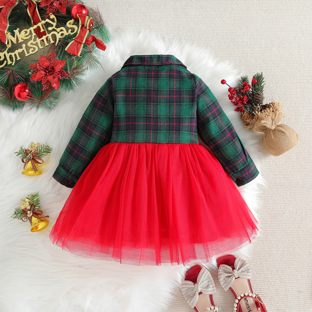 Personalized Girl Christmas Dress| Cloth69