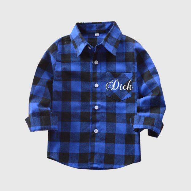 Personalized Kids Flannels Snuggly Jacket| Cloth86